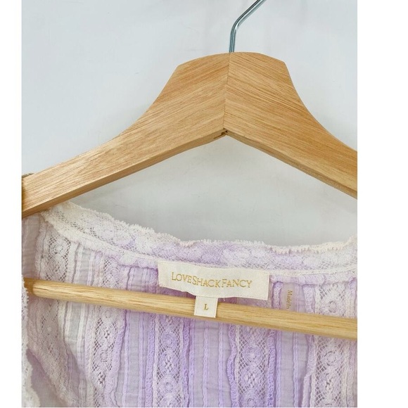 LoveShackFancy Multicolor Ruffle Mini Dress - Picture 3 of 4